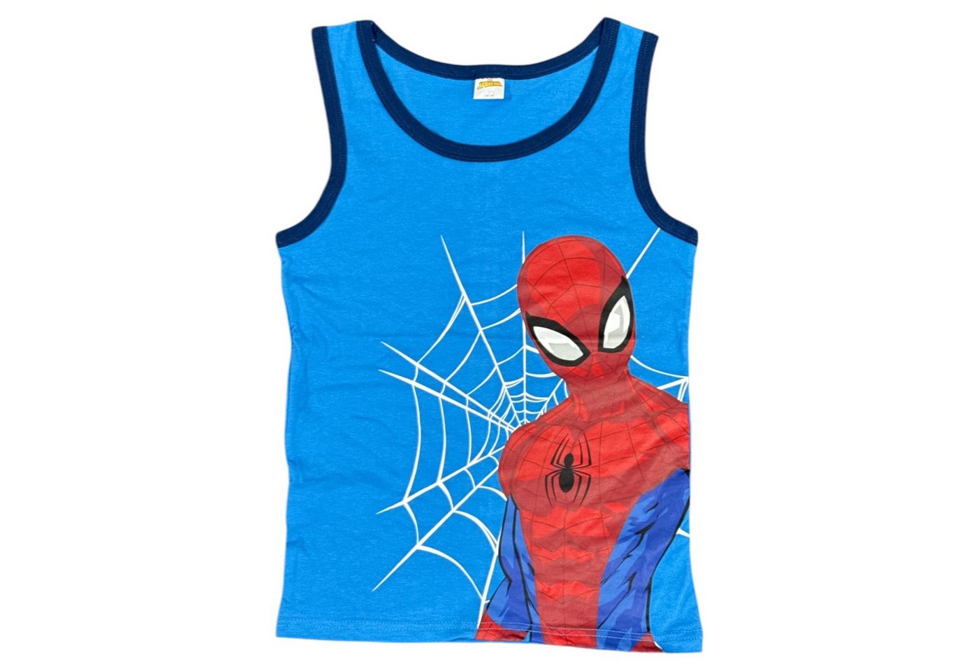 Spiderman Unterhemd 2er Pack Kinder Tank Top Unterhemd Jungen Unterwäsche Gr. 122/128 – Bild 2 von 3