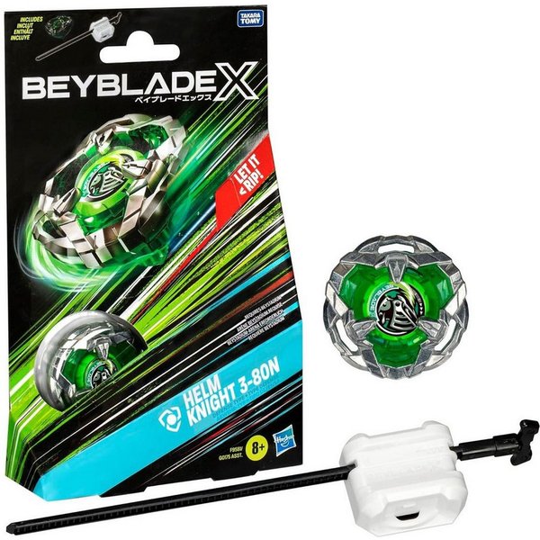 Hasbro Spielfigur Hasbro F9581-Beyblade X-Starter Pack–Helm Knight 3-80N–Abwehr-Krei