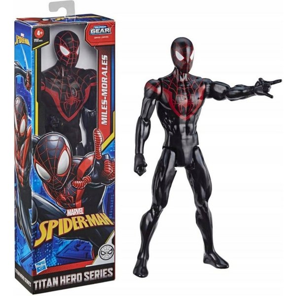 Hasbro Spielfigur Hasbro Marvel Spider-Man Miles Morales Titan Hero Figur 30 cm, (1-tlg)