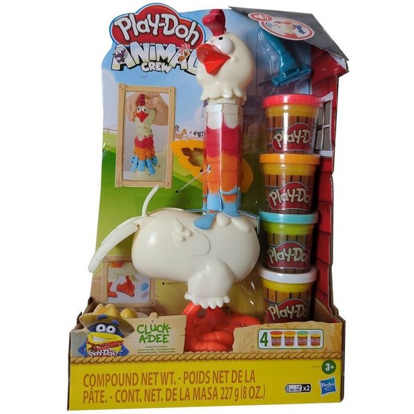 Hasbro Spielfigur Hasbro Play-Doh E6647 Animal Crew Verrücktes Huhn