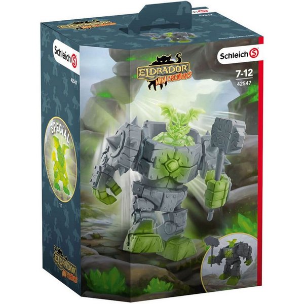 Schleich® Spielfigur Schleich 42547 - Eldrador - Mini Creatures - Stein Roboter