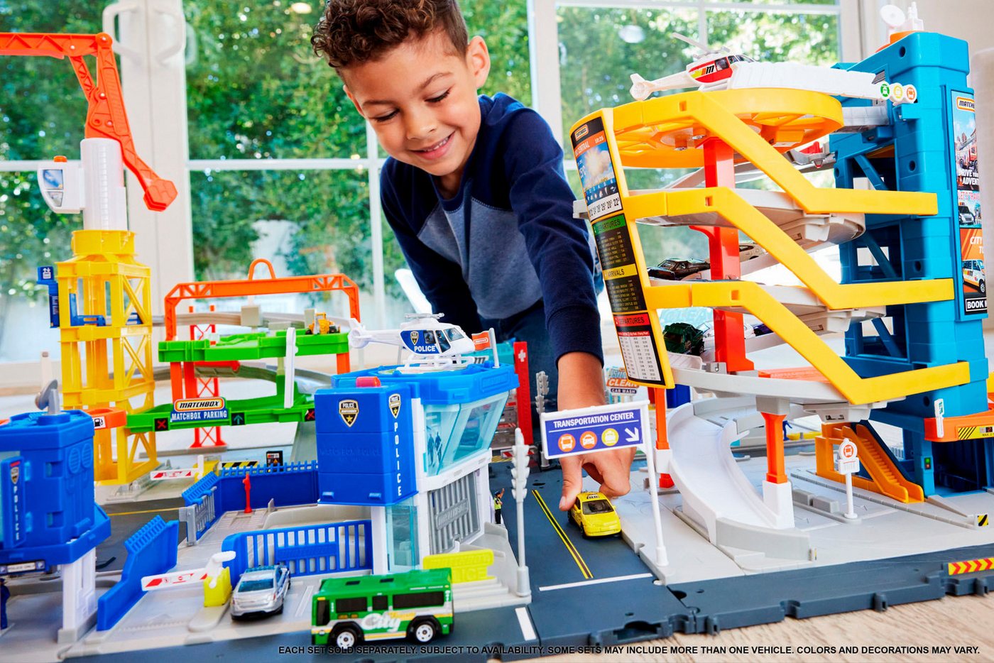 MATCHBOX Spielwelt Matchbox Abenteuer Flughafen, mit Funktionen – Bild 2 von 5