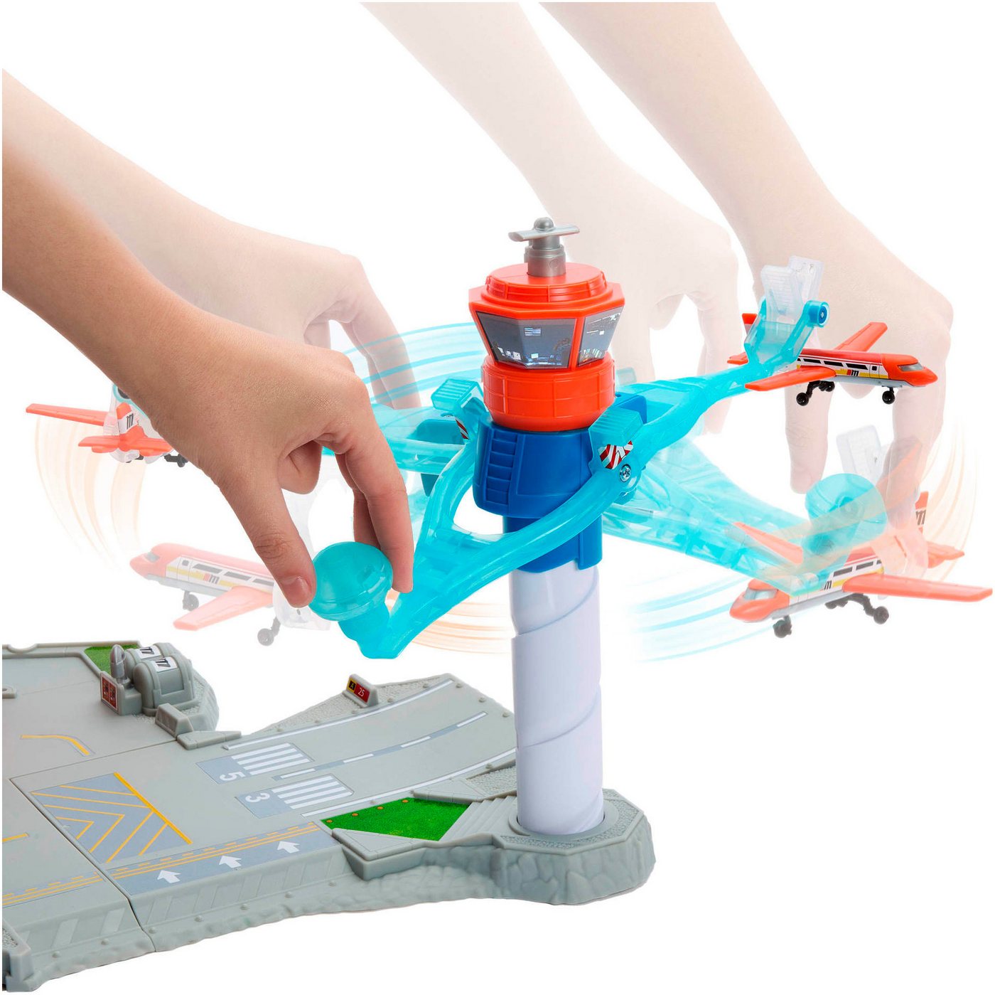 MATCHBOX Spielwelt Matchbox Abenteuer Flughafen, mit Funktionen – Bild 5 von 5