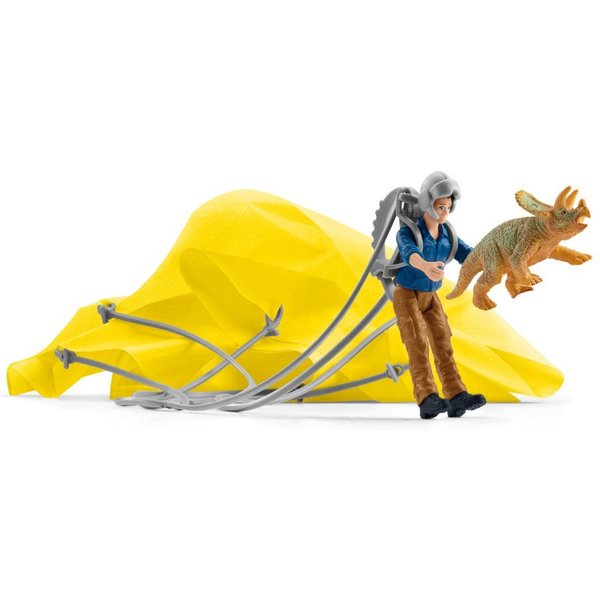 Schleich® Spielwelt schleich Dinosaurs Dino Fallschirmrettung