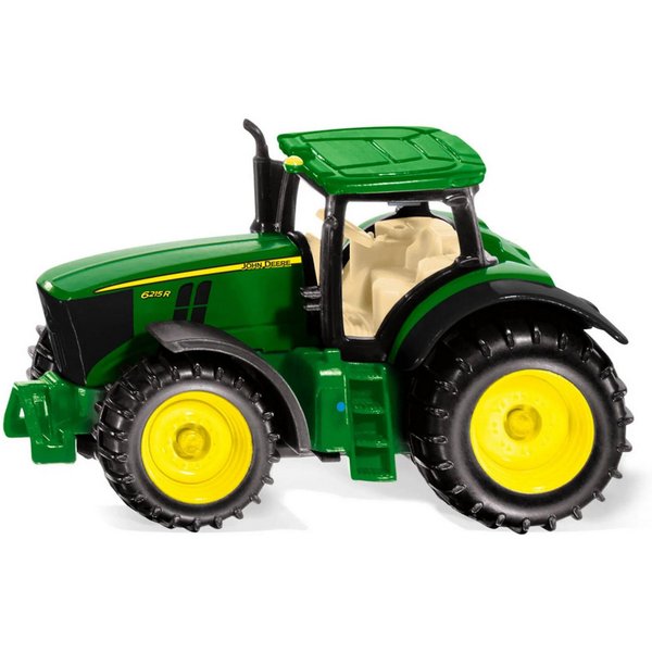 Siku Spielzeug-Auto SIKU John Deere 6215R Traktor - Präzisionsmodell mit 250 PS Power