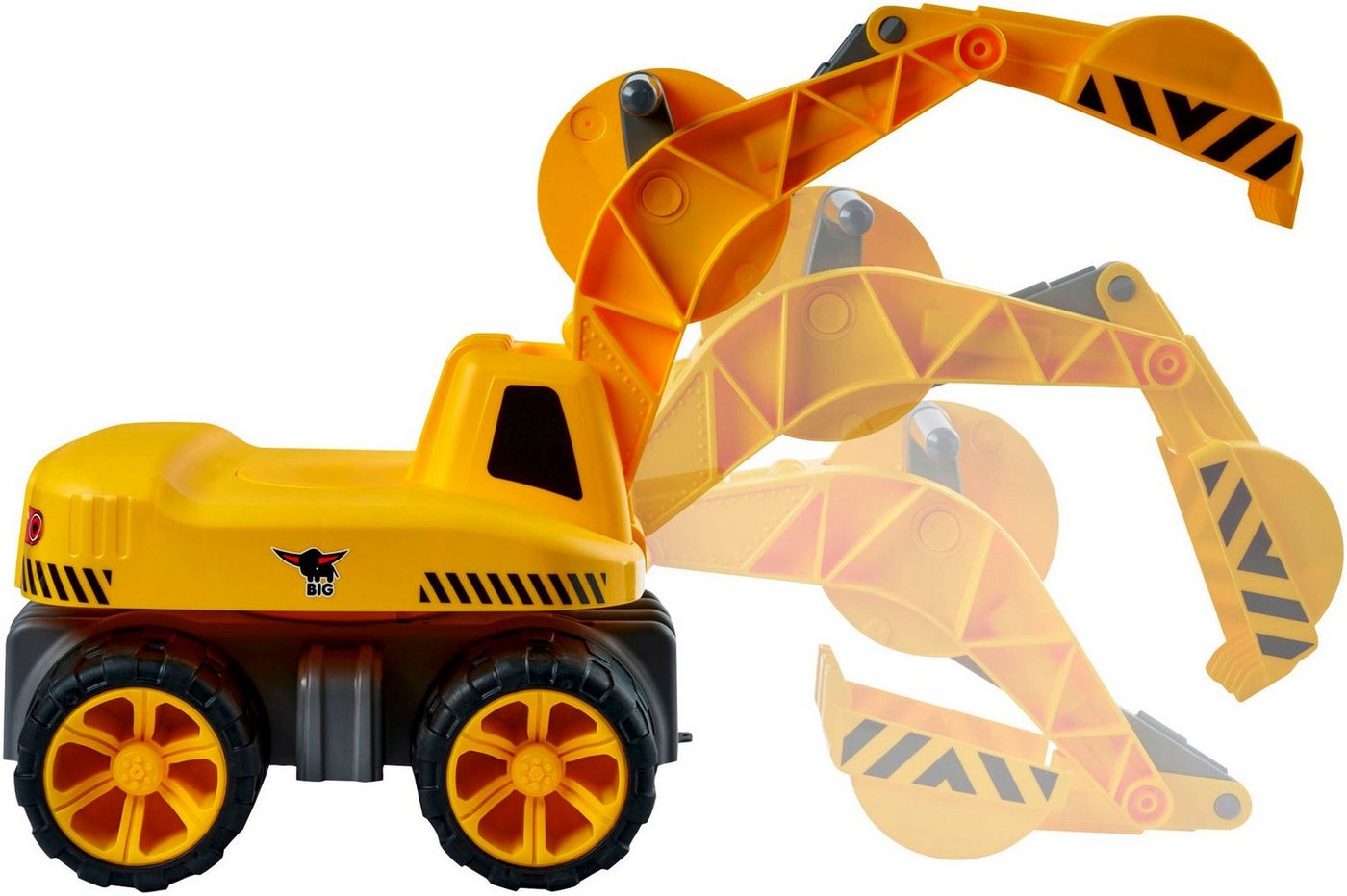 BIG Spielzeug-Bagger BIG Power Worker Maxi Digger, Aufsitz-Bagger, Made in Germany – Bild 2 von 5