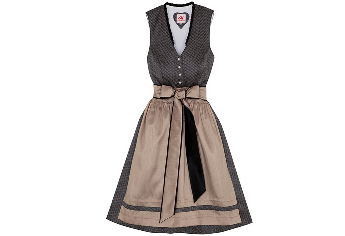 Spieth & Wensky Dirndl Dilliane Dirndl Dirndl Dilliane Midi-Dirndl Kleid 2-teiliges Trachtenkleid – Bild 2 von 2