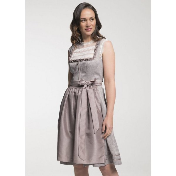 Spieth & Wensky Dirndl Diva (1-tlg) Karreeausschnit