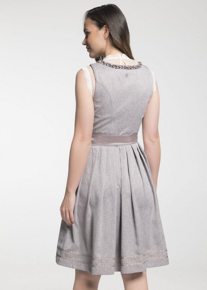 Spieth & Wensky Dirndl Diva (1-tlg) Karreeausschnit – Bild 3 von 5