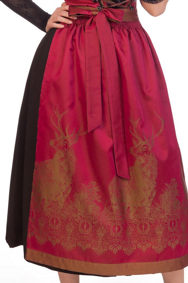 Spieth & Wensky Dirndl Dirndl lang 2tlg. - TULIP - beere – Bild 4 von 5