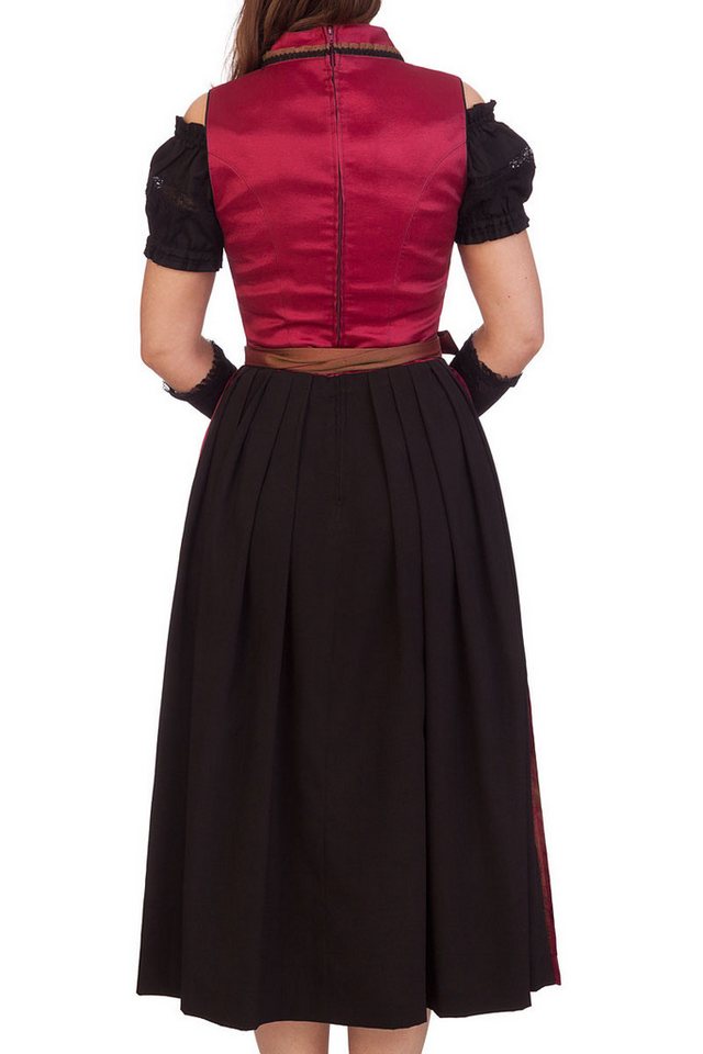 Spieth & Wensky Dirndl Dirndl lang 2tlg. - TULIP - beere – Bild 5 von 5