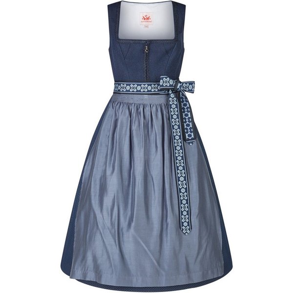 Spieth & Wensky Dirndl Midi-Dirndl Käthe