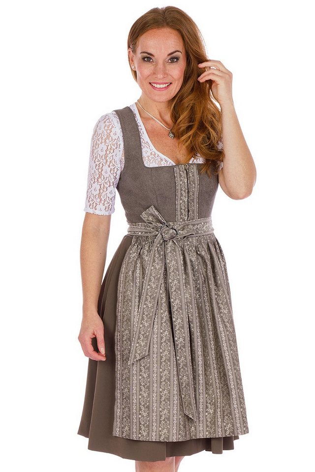 Spieth & Wensky Dirndlbluse Dirndlbluse - AIRUN - weiß – Bild 3 von 4