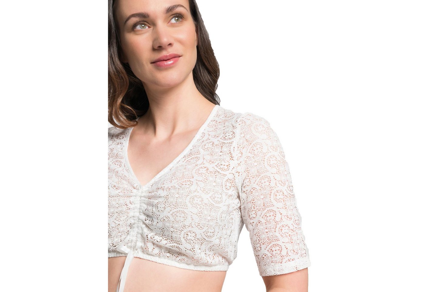 Spieth & Wensky Dirndlbluse Duft-Dirndlbluse Duft Dirndlbluse Trachtenbluse Trachtenmode – Bild 4 von 5