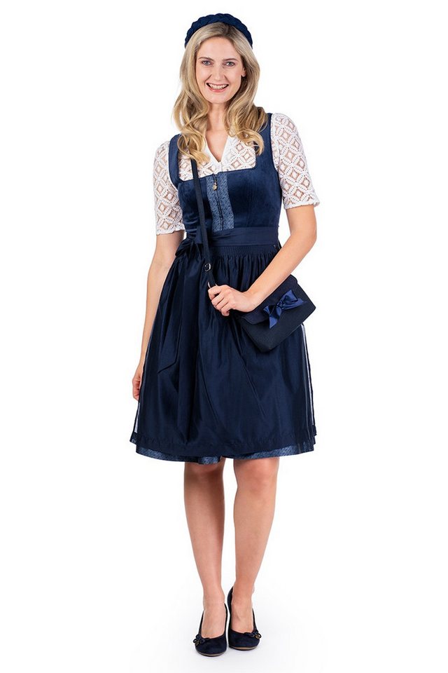Spieth & Wensky Dirndlbluse Dirndlbluse - EIKE - offweiß, schwarz – Bild 4 von 5