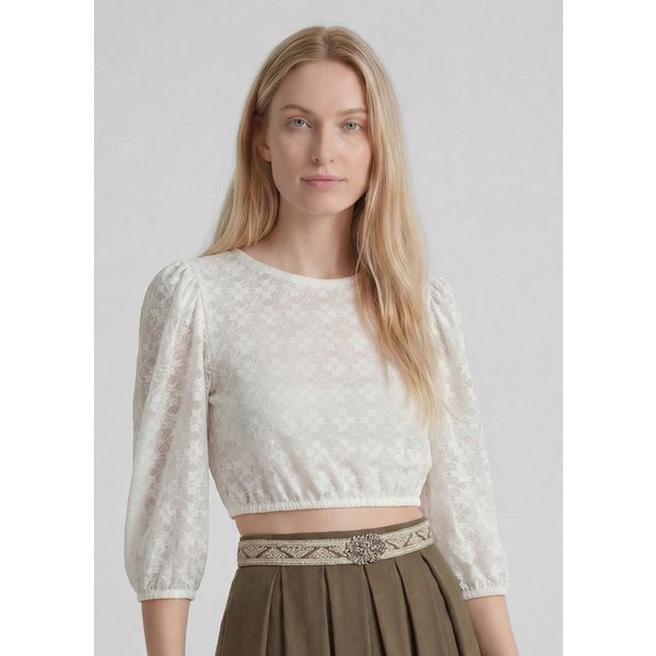 Spieth & Wensky Dirndlbluse Kourtney (1-tlg) mit 3/4-Ärmeln