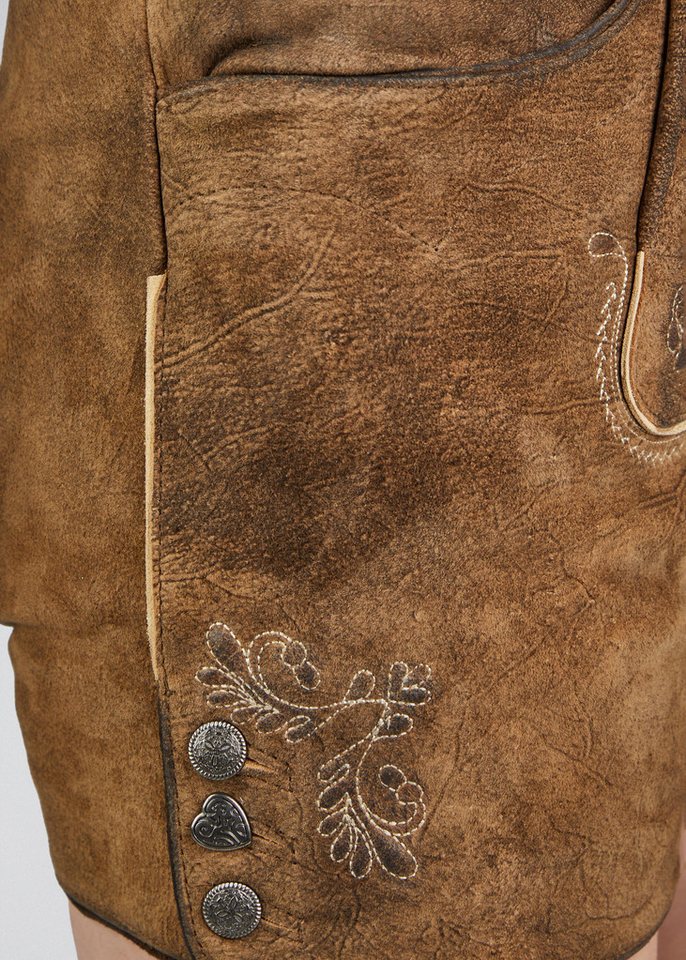 Spieth & Wensky Shorts Perga mit Stickereien – Bild 5 von 5