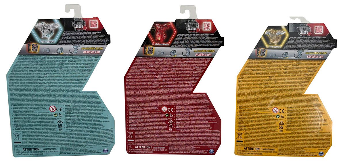Spin Master Actionfigur Bakugan Legends Nova – Zufälliger Bakugan mit Licht & Karten – Leuchte – Bild 2 von 2