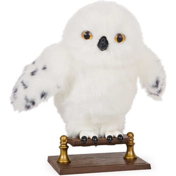 Spin Master Plüschfigur Wizarding World - Hedwig - Interaktive Eule, mit Geräuschen und Bewegungen