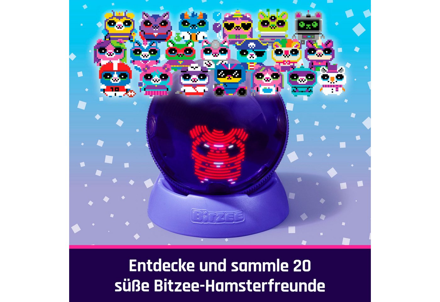 Spin Master Spielfigur Bitzee Hamsterball - Digitales interaktives Spielzeug – Bild 3 von 5