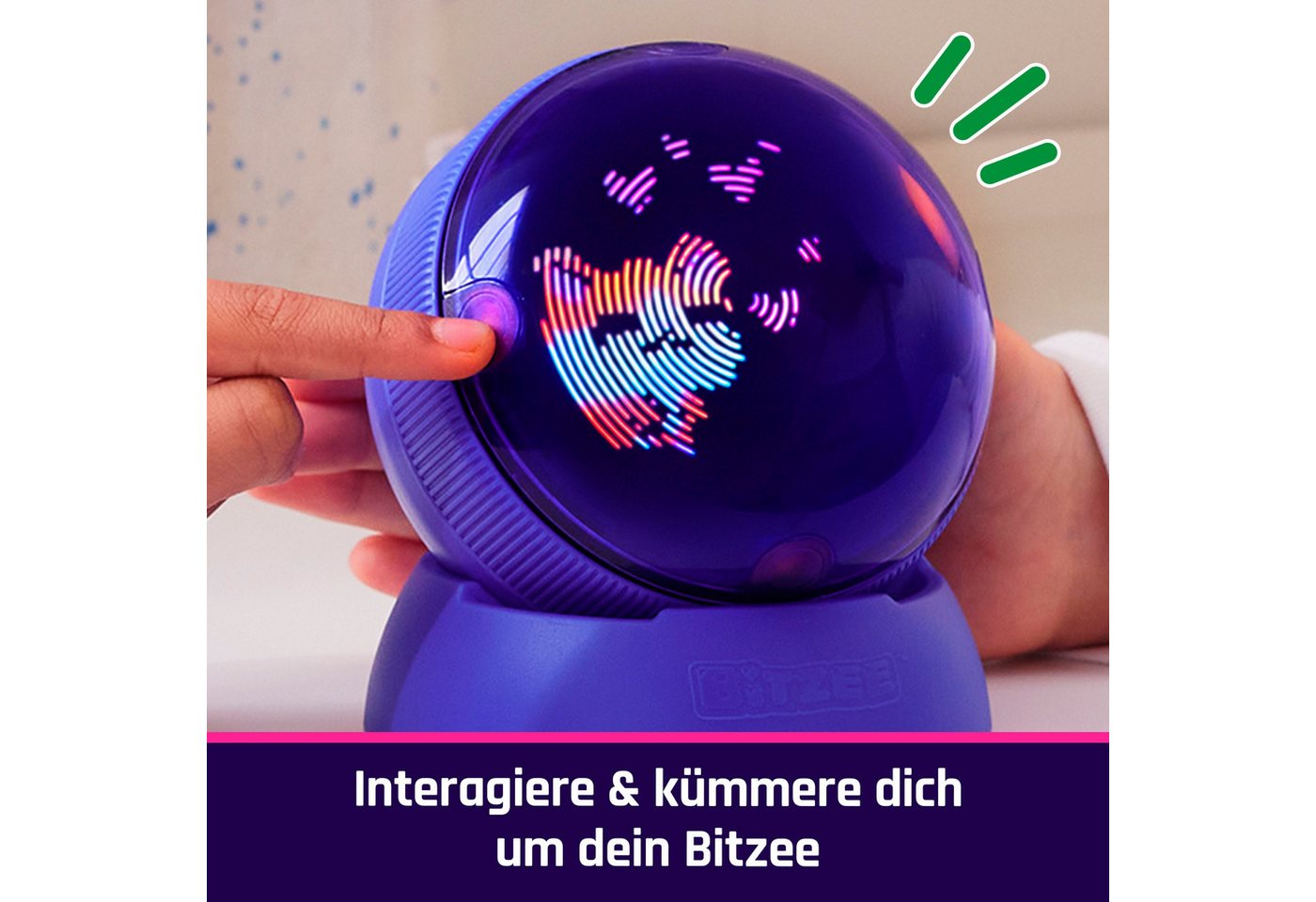 Spin Master Spielfigur Bitzee Hamsterball - Digitales interaktives Spielzeug – Bild 5 von 5