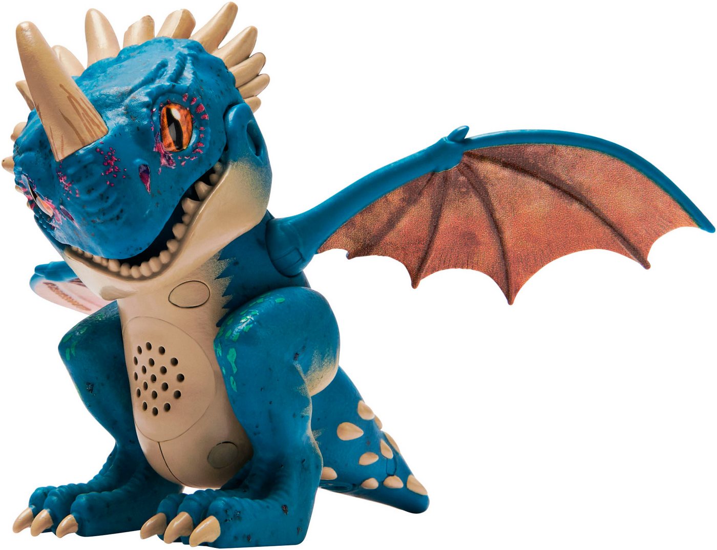Spin Master Spielfigur Dragons Movie - Interaktive Mini-Drachen - Sturmpfeil, mit Soundeffekt – Bild 5 von 5