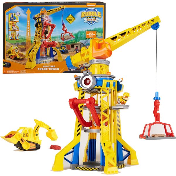 Spin Master Spielwelt Rubble & Crew - Barkyard Playset, mit Licht- und Soundeffekt