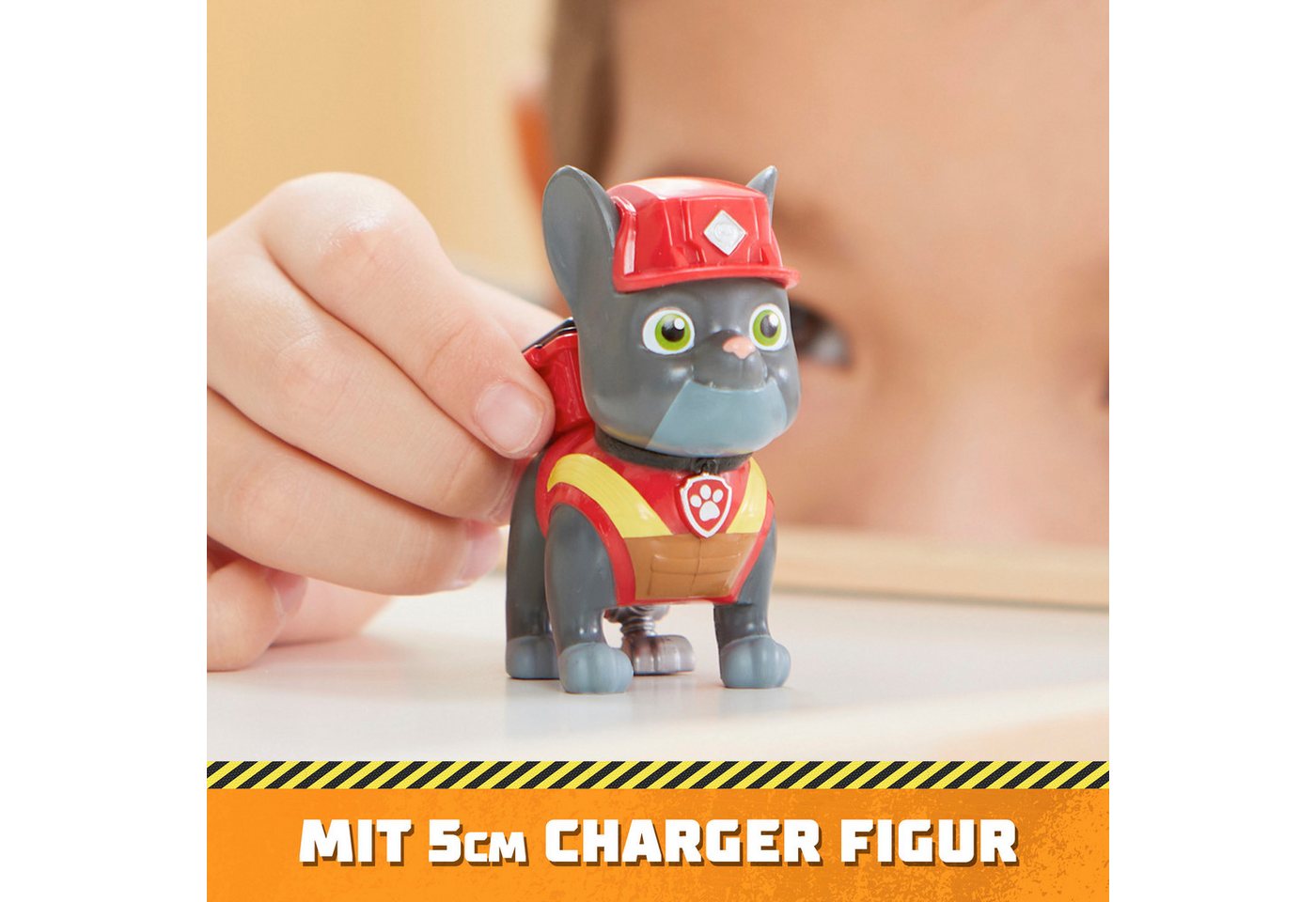 Spin Master Spielzeug-Auto Rubble & Crew - Core Vehicle Solid Charger – Bild 5 von 5