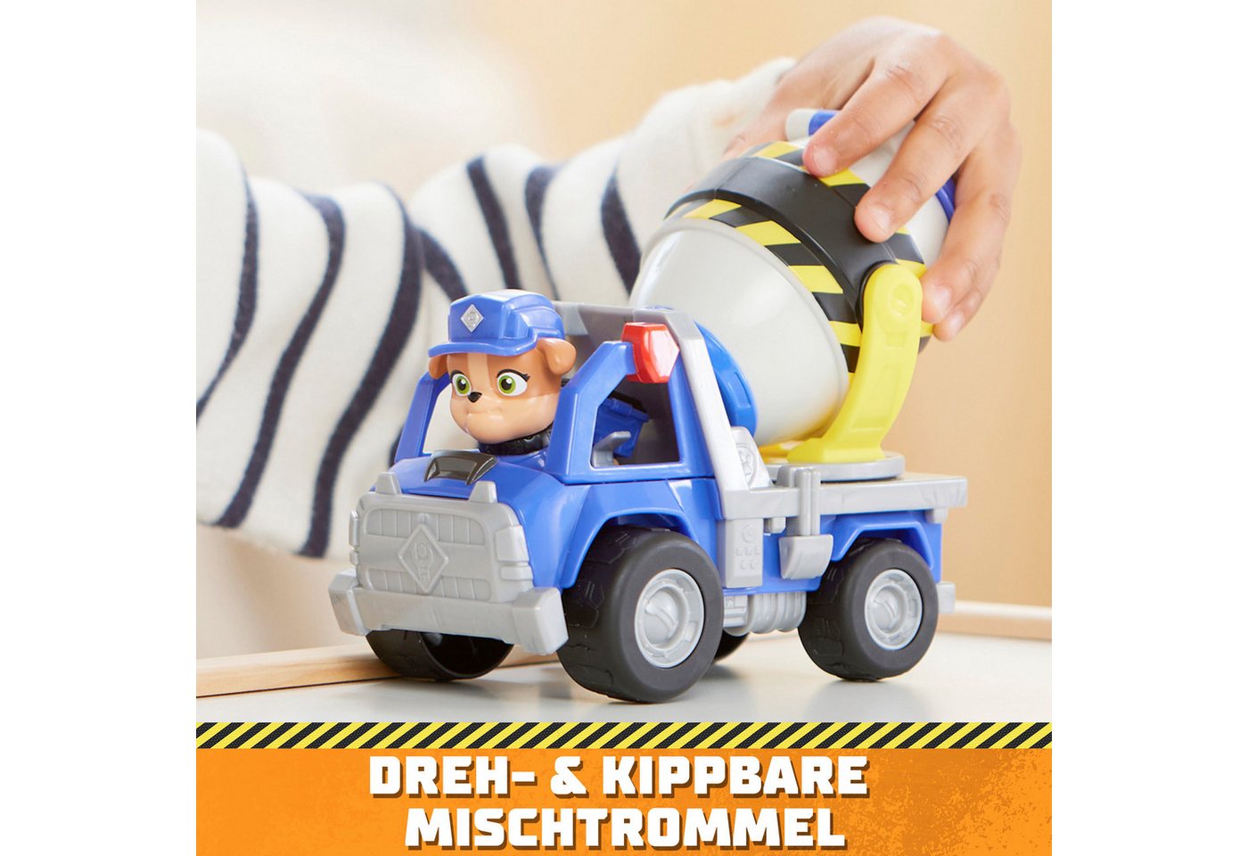 Spin Master Spielzeug-Auto Rubble & Crew - Core Vehicle Solid Mix – Bild 3 von 5