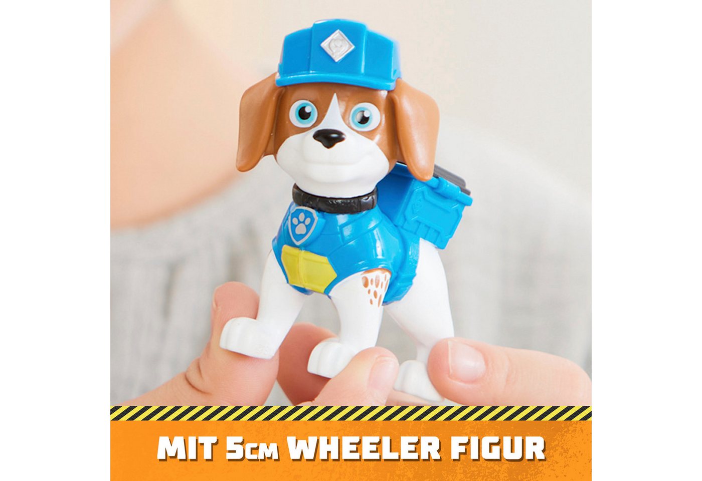 Spin Master Spielzeug-Auto Rubble & Crew - Core Vehicle Solid Wheeler – Bild 2 von 5