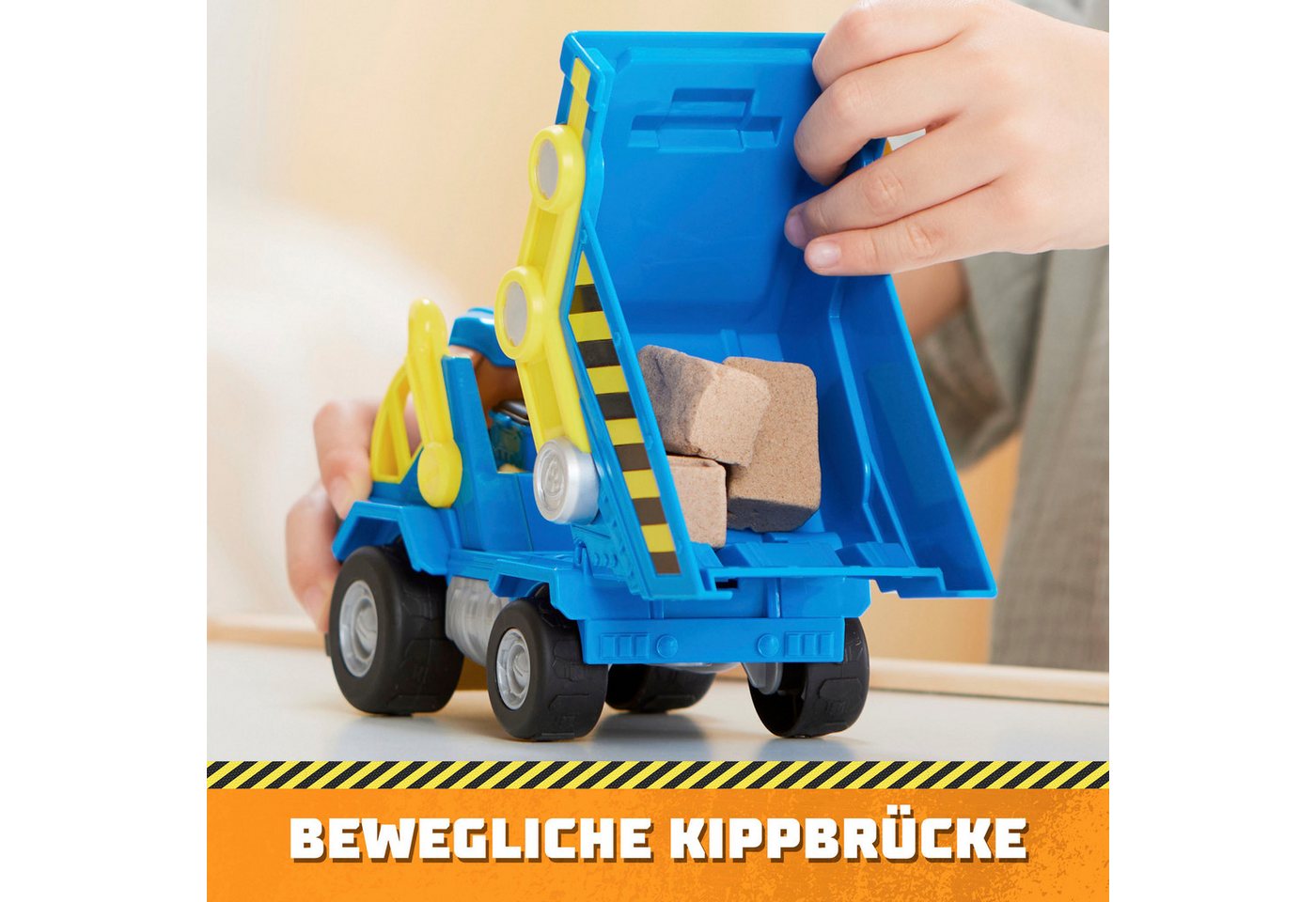 Spin Master Spielzeug-Auto Rubble & Crew - Core Vehicle Solid Wheeler – Bild 4 von 5