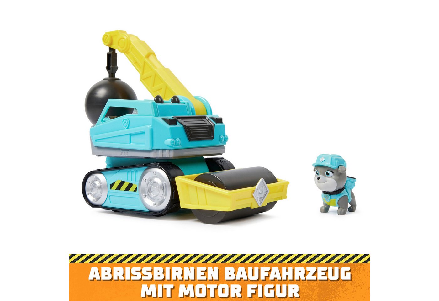 Spin Master Spielzeug-Auto Rubble & Crew - Core Vehicle Solid Motor – Bild 2 von 5