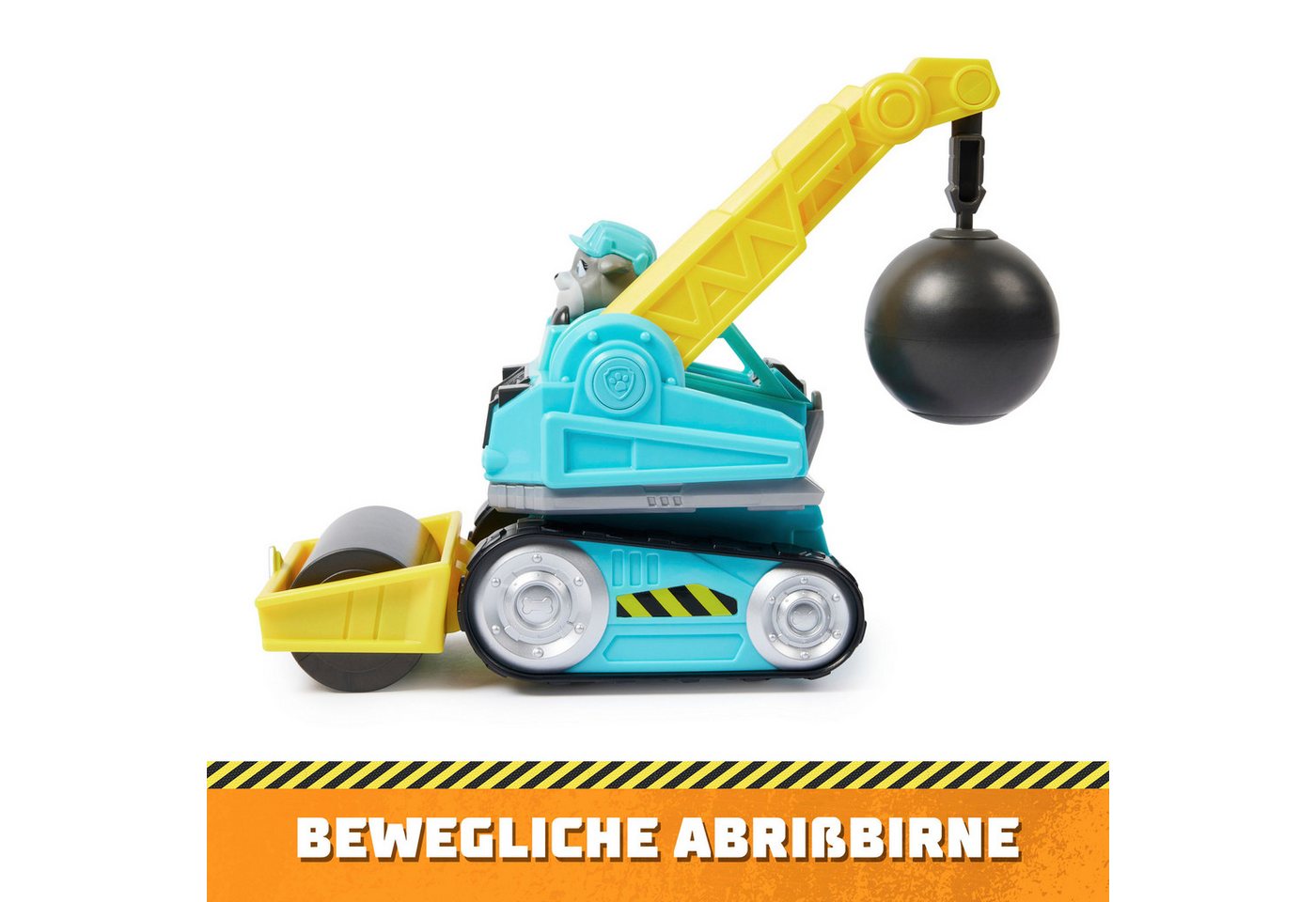 Spin Master Spielzeug-Auto Rubble & Crew - Core Vehicle Solid Motor – Bild 3 von 5