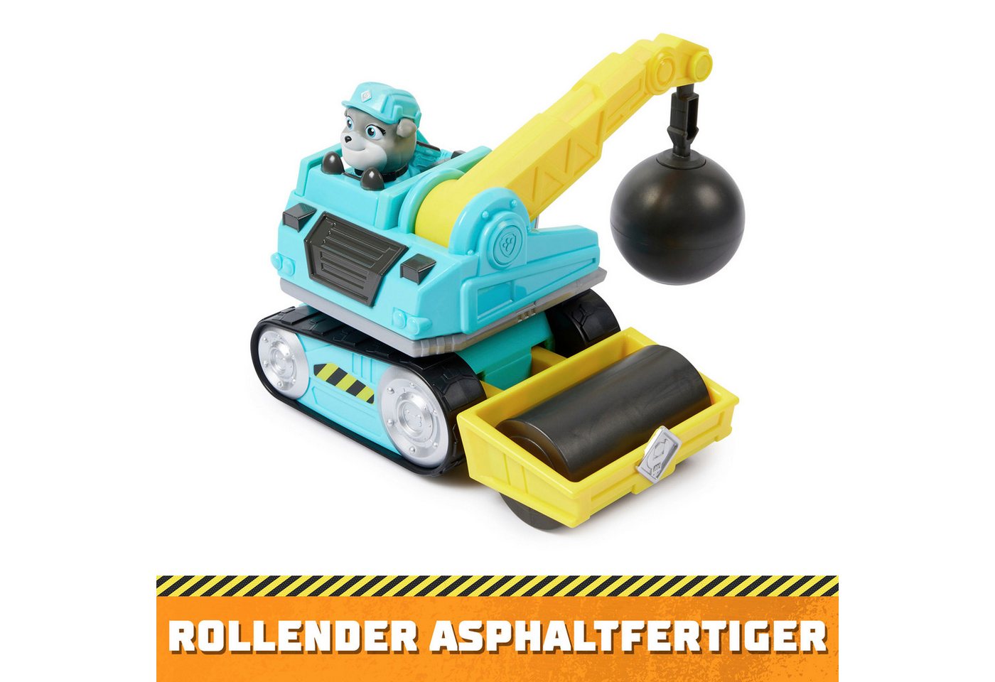 Spin Master Spielzeug-Auto Rubble & Crew - Core Vehicle Solid Motor – Bild 4 von 5