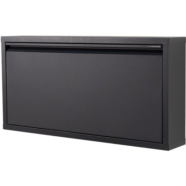 Spinder Design Schuhschrank Billi Schuhklapper Metall, Breite 75 cm, Höhe 37,5 cm, 1 Klappen