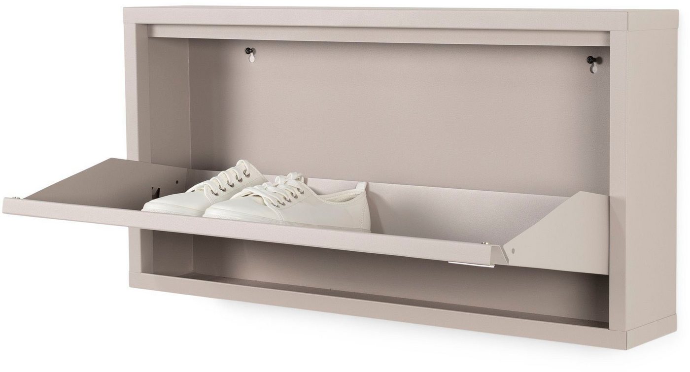 Spinder Design Schuhschrank Metall, Breite 75 cm, Tiefe 12,5 cm – Bild 3 von 5