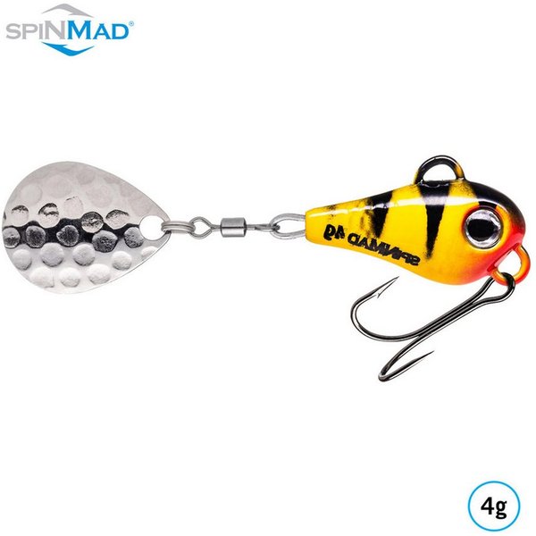 SpinMad Kunstköder, SpinMad Originals Lemon Tiger 4,0g Jig Spinner