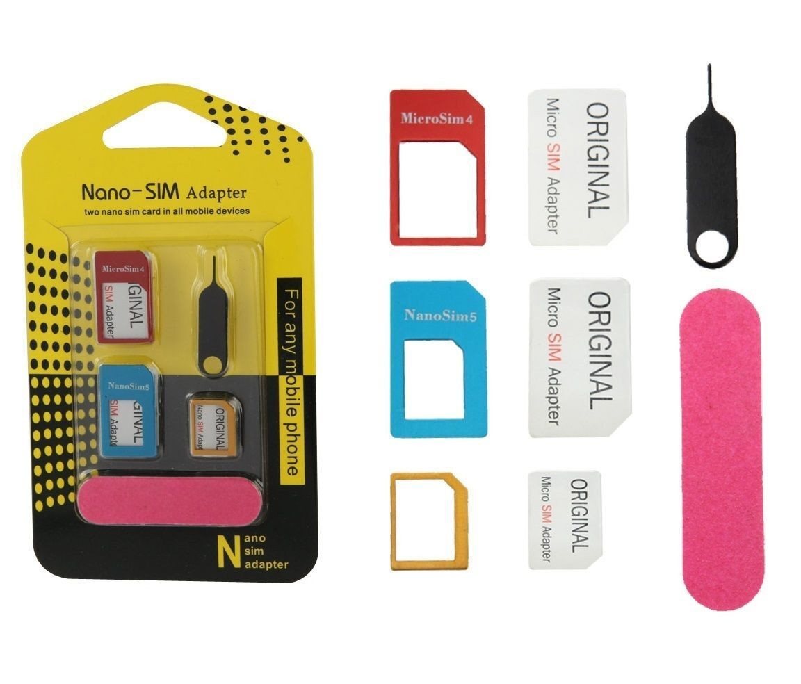SpionProfi Sim Kartenadapter Nano Micro Kartenleser Adapter Handy Tablet Handy-Netzteile (Universell einsetzbar für alle gängigen Handy- und Tabletmodelle) – Bild 5 von 5
