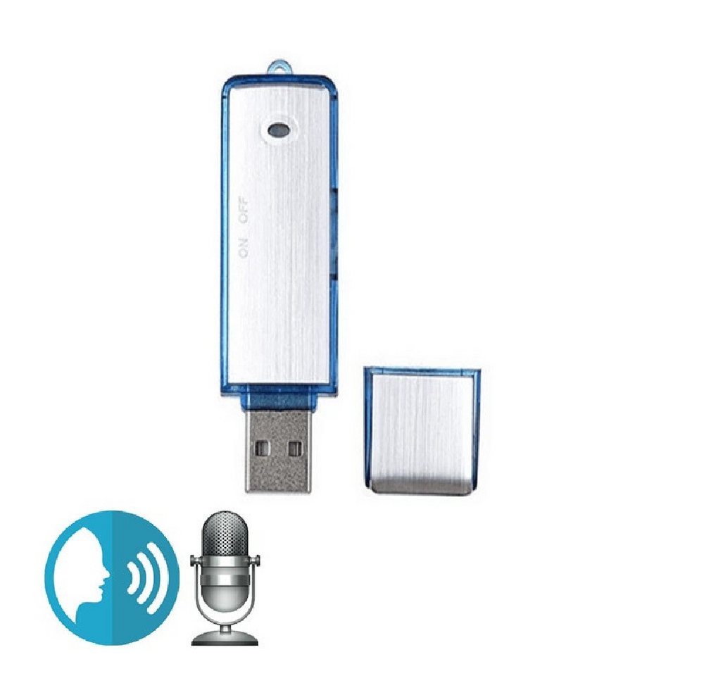 SpionProfi Usb Stick Voice Recorder Mini Diktiergerät Ton Aufnahmegerät Auto Haus Digitales Aufnahmegerät (Spion 8GB Abhörgerät Wanze Voice Recorder Spy getarnt – Bild 2 von 5