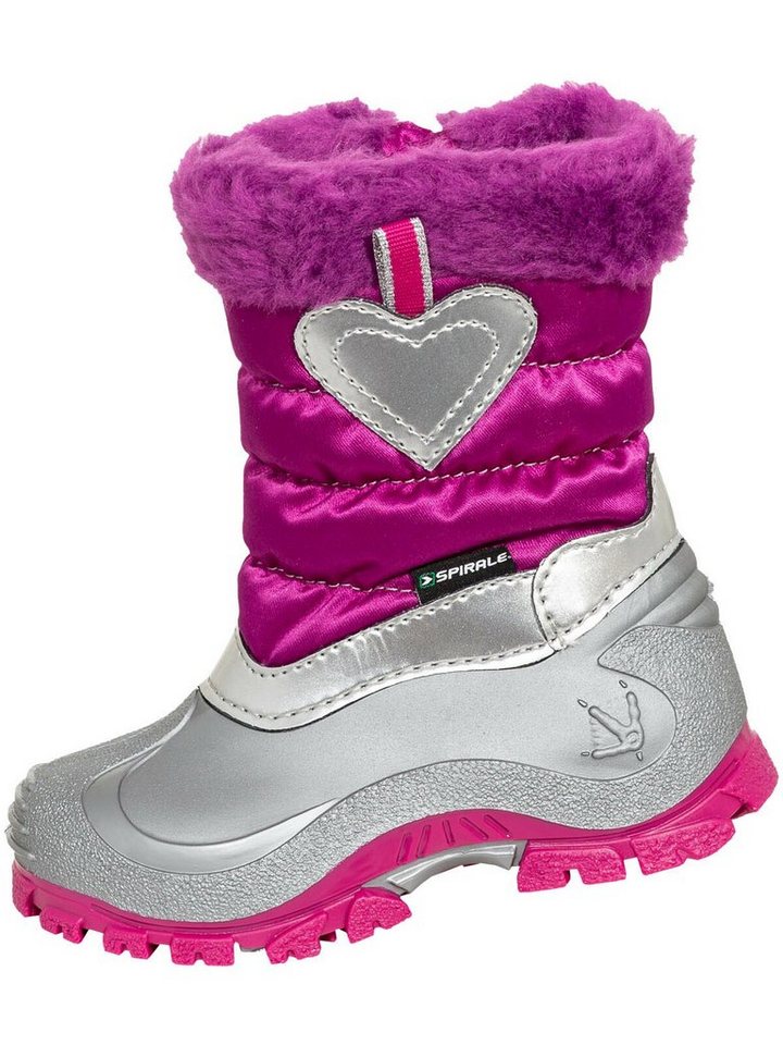 Spirale Sonja lila silber Winterstiefel – Bild 2 von 5