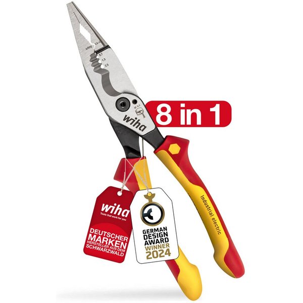 Wiha Spitzzange Wiha 45705 Universal Multifunktionszange 209 mm