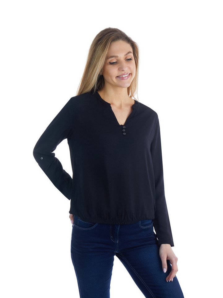 SPLASH OF COLOR Klassische Bluse – Bild 5 von 5