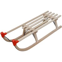 Spolnota Yaro Holzschlitten Davoser Form (90 cm, Buche)
