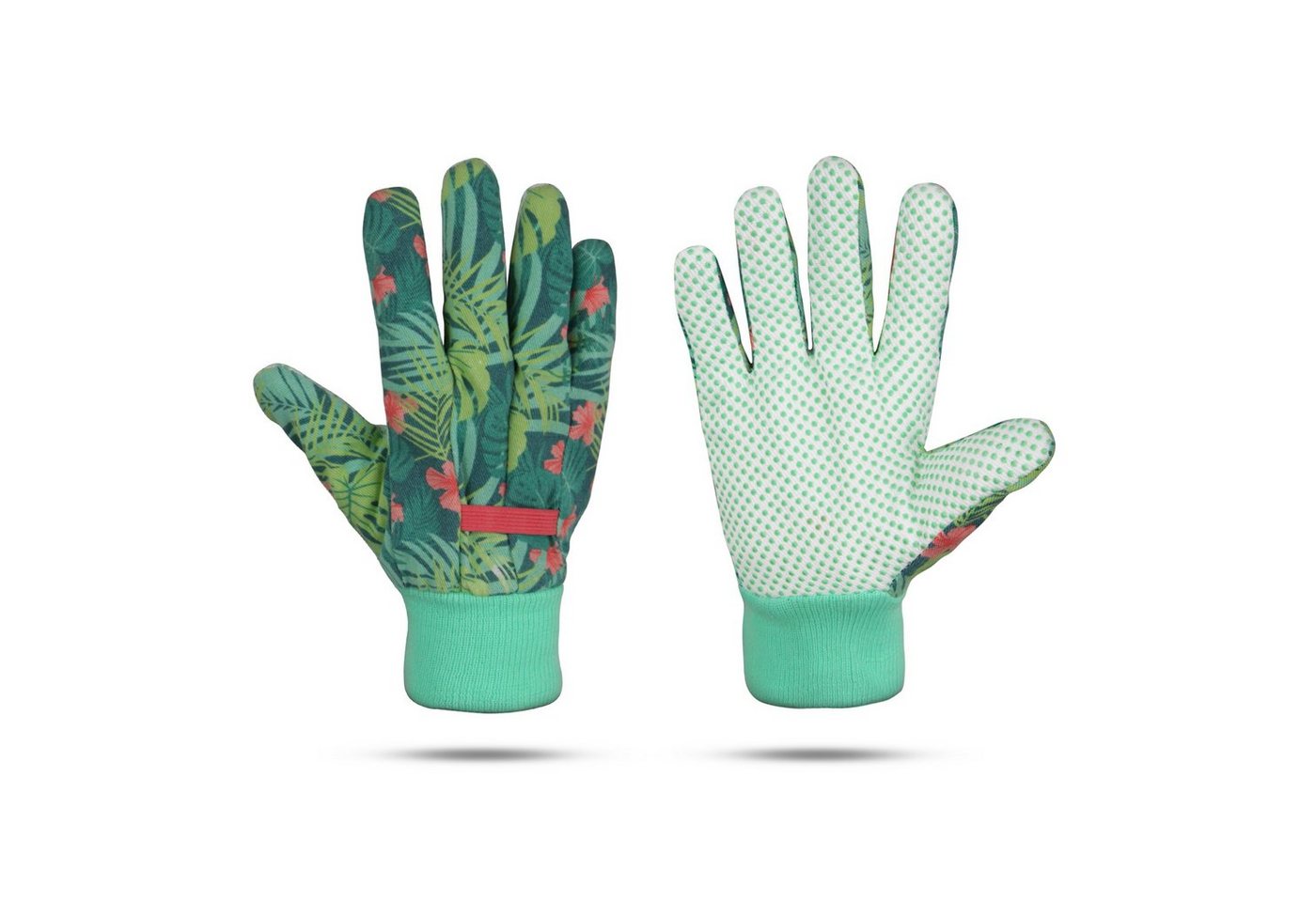 SPONTEX Gartenhandschuhe Schutzhandschuh Flower (4 Paar) Schutzhandschuh für Damen/Herren - Antirutsch Beschichtung – Bild 2 von 5