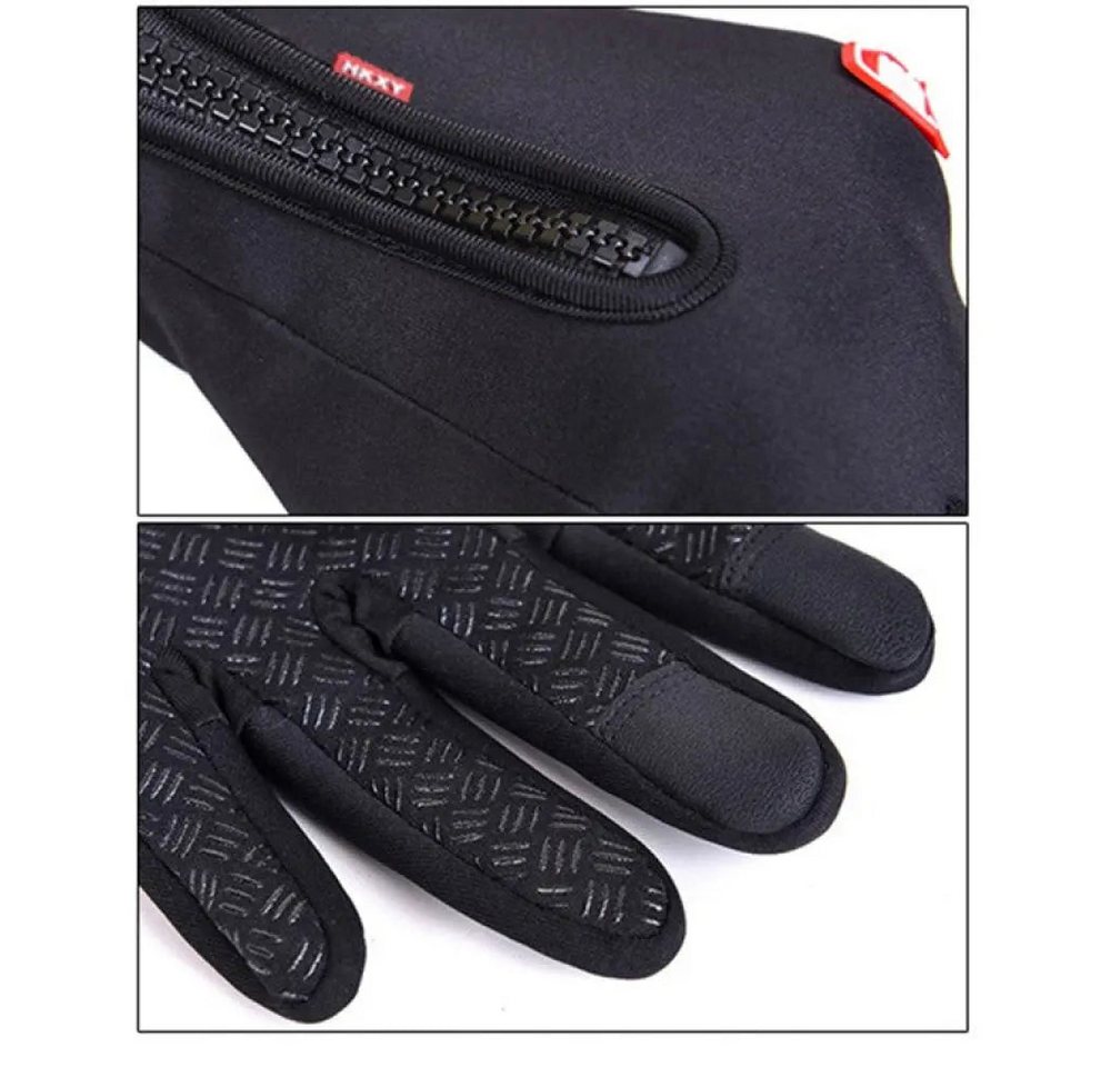 Sport-Knight® Multisporthandschuhe Touchscreen Winterhandschuhe, warm, wasserabweisend, reflektierend Wasserabweisend – Bild 3 von 5