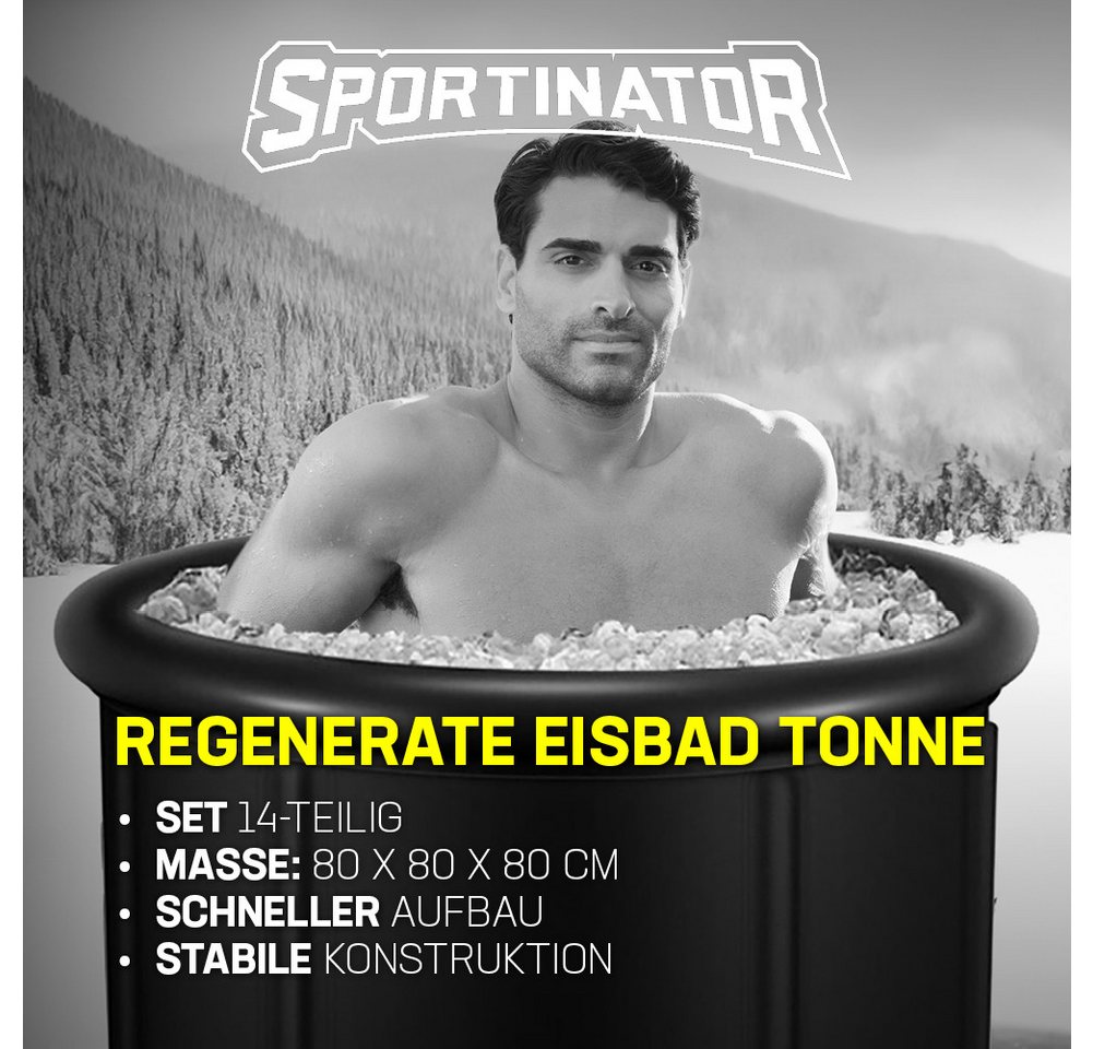 Sportinator Rundpool "Regenerate" Eistonne – Bild 2 von 5