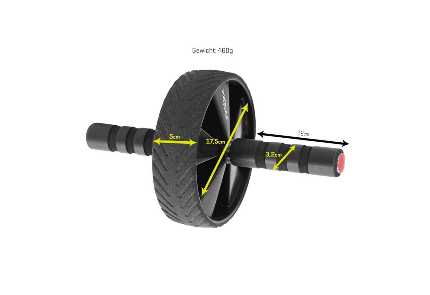 Sporttrend 24 AB-Roller Ab Roller / Bauchtrainer – Bild 3 von 5