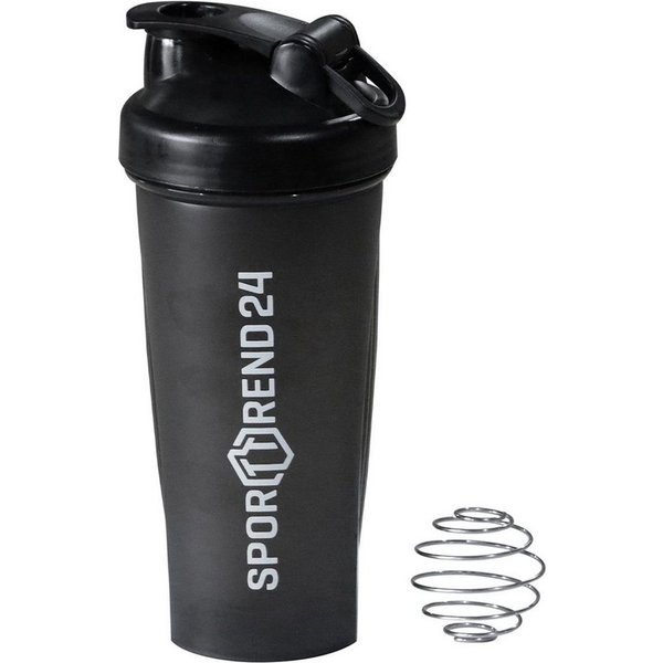 Sporttrend 24 Protein Shaker Shaker 600ml mit Eisenkugel
