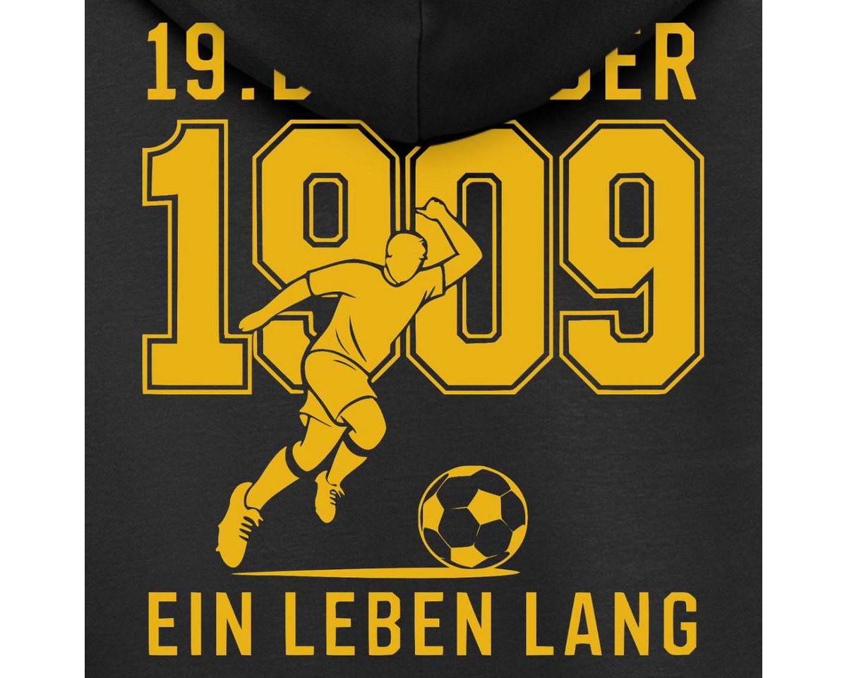 Spreadshirt Sweatjacke Dortmund Gründung 1909 Ein Leben Lang Kinder Premium Organic Zip Hoodi (1-tlg) – Bild 2 von 5