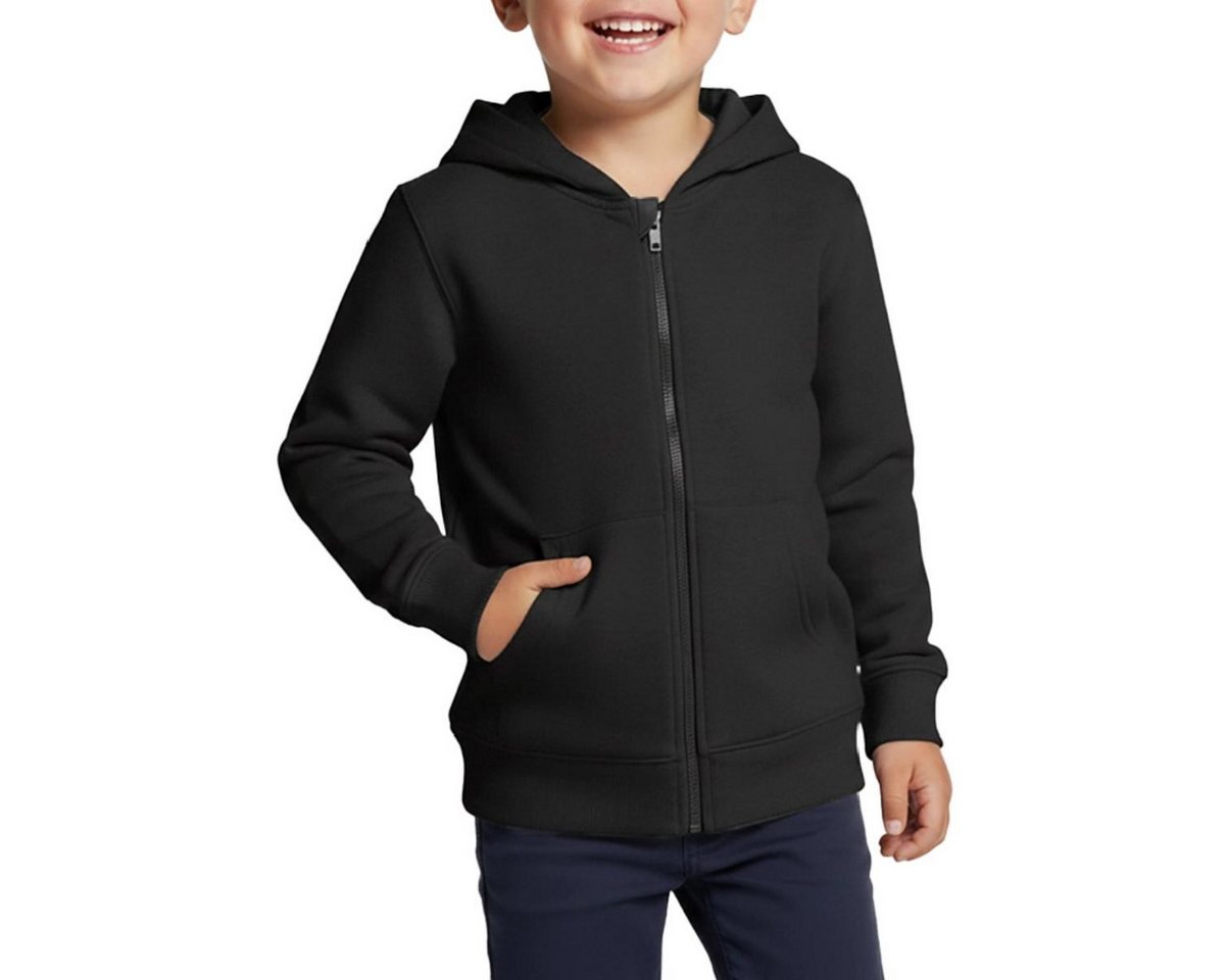 Spreadshirt Sweatjacke Dortmund Gründung 1909 Ein Leben Lang Kinder Premium Organic Zip Hoodi (1-tlg) – Bild 4 von 5